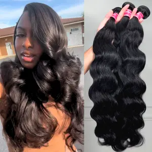 UNice Body Wave Human Hair Bundles Brazilian Virgin Hair Weave Extensions Sew in Bundles Straight Water Wave Kinky Straight