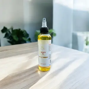 Organic hair growth oil