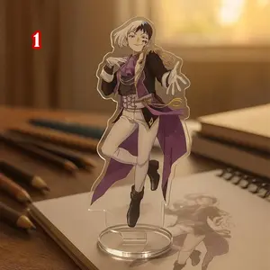 Anime Dr Stone Science Adventure Acrylic Stand Figure Desk Decor Character Display Model Plate Cosplay Collectible Ornament Gift for Fans