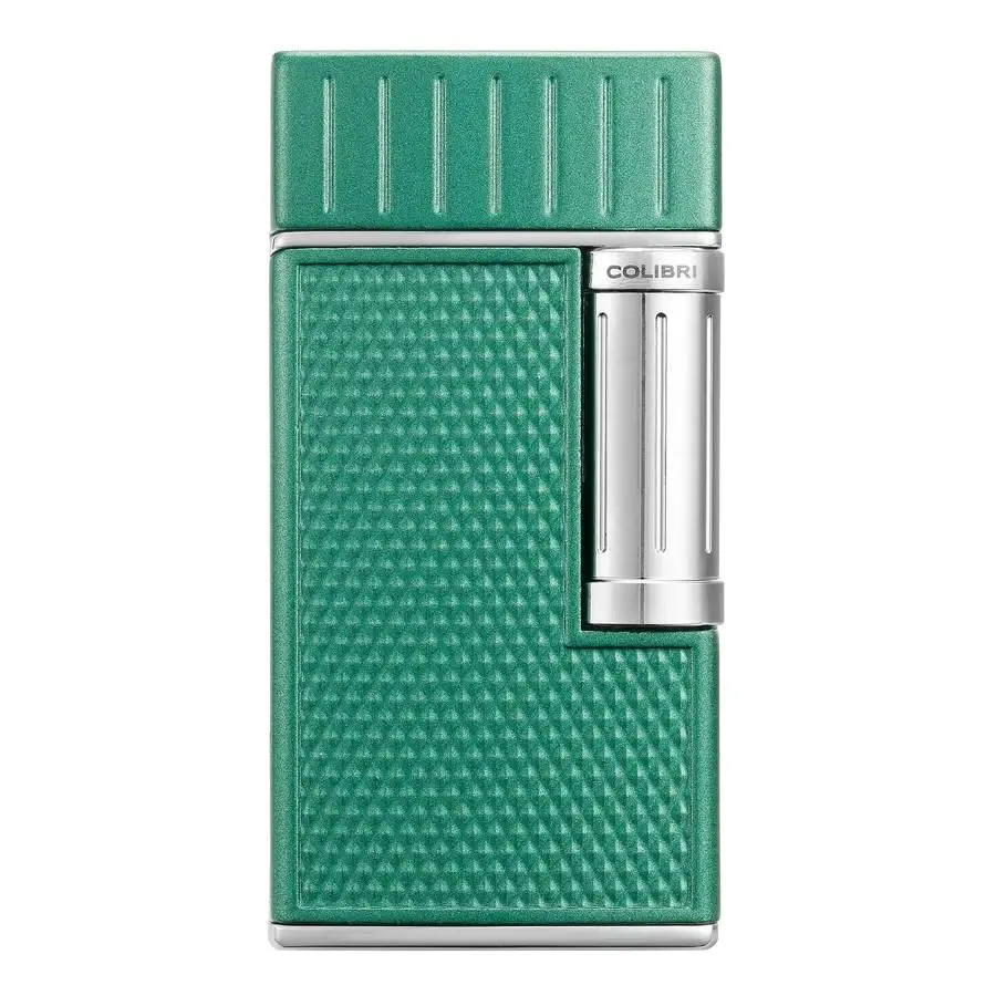 Colibri Lighter Julius Green Chrome