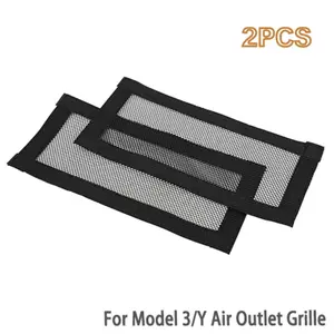 Car Seat Vent Dust Cover, Anti-Block Air Vents Protector, Universal Car Ac Filter Mesh, Durable Vent Guard Accessories, 2 Pieces Set