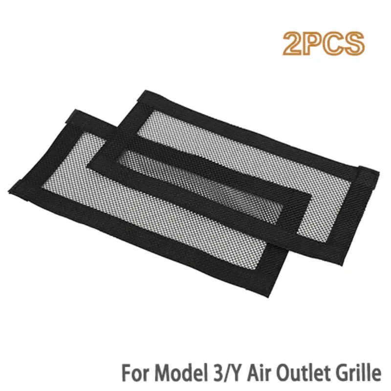 Car Seat Vent Dust Cover, Anti-Block Air Vents Protector, Universal Car Ac Filter Mesh, Durable Vent Guard Accessories, 2 Pieces Set