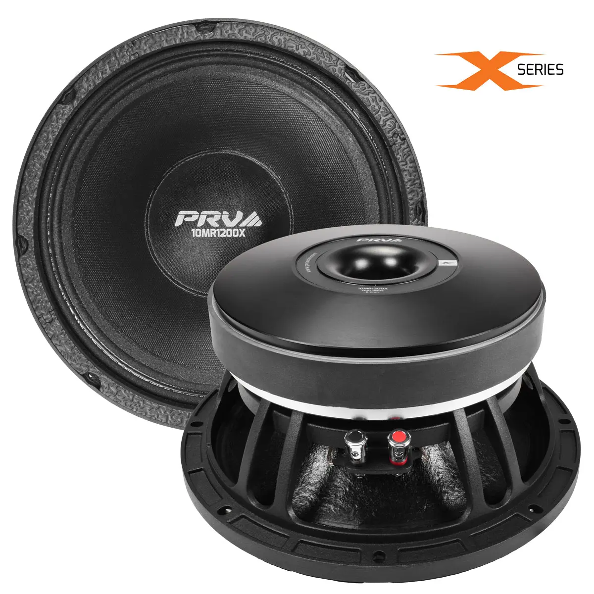 PRV Audio 10MR1200X 10" 1200 Watts RMS 101 dB Sensitivity Midrange Loudspeaker