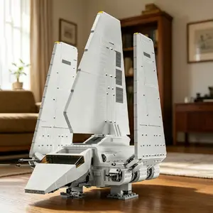 2503 Pcs Imperial Shuttle Building Blocks Toy, Perfect Gift for Kids, Compatible with 75021, Educational and Fun Playset