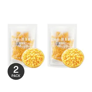 2 Pack Slow Carb Sweet Corn Kernels 2.82 oz x 5 Bags Each - Ready to Eat, for Salad & Cooking