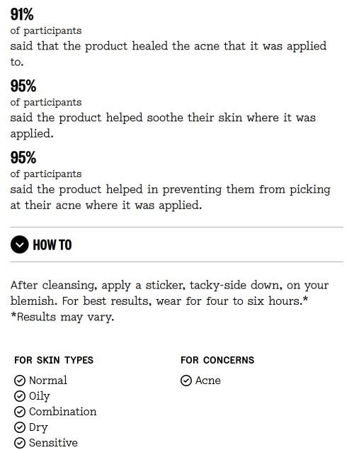 Acne Healing Dots Jumbo