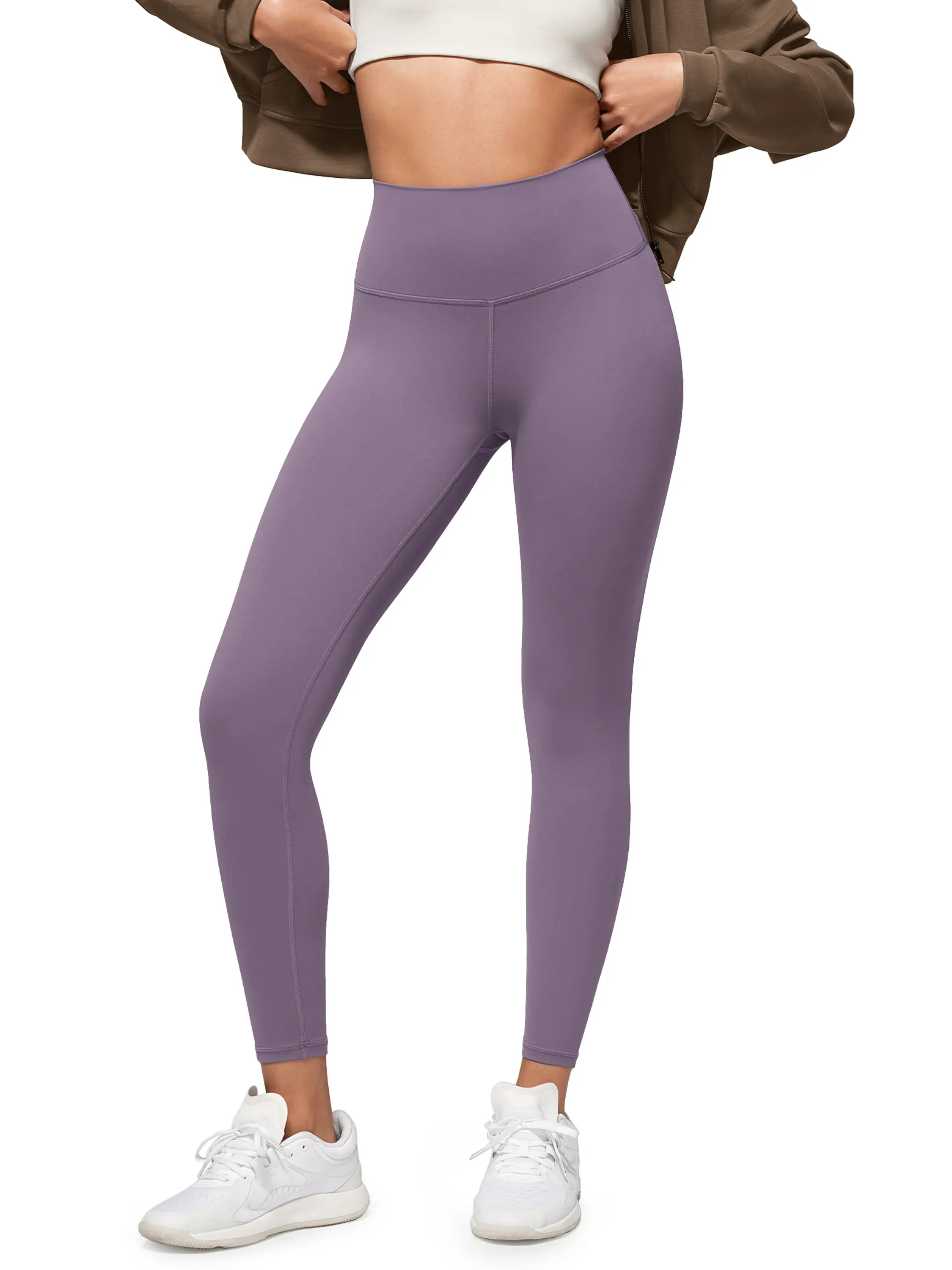 ODODOS Buttery Soft Lounge Yoga Leggings for Women 25" High Waist Yoga Pants