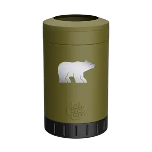 Nicklaus Gold Bear - 12oz Multi Can Cooler
