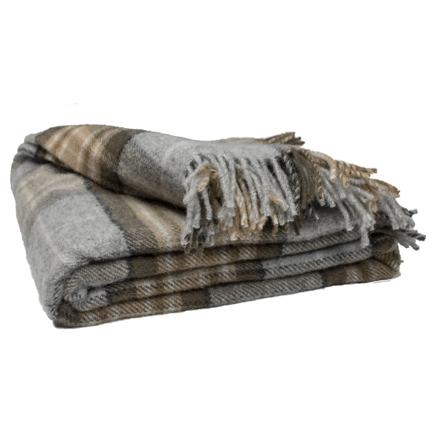 Highland Tweeds Pure New Wool Fluffy Throw ~ McKellar ~