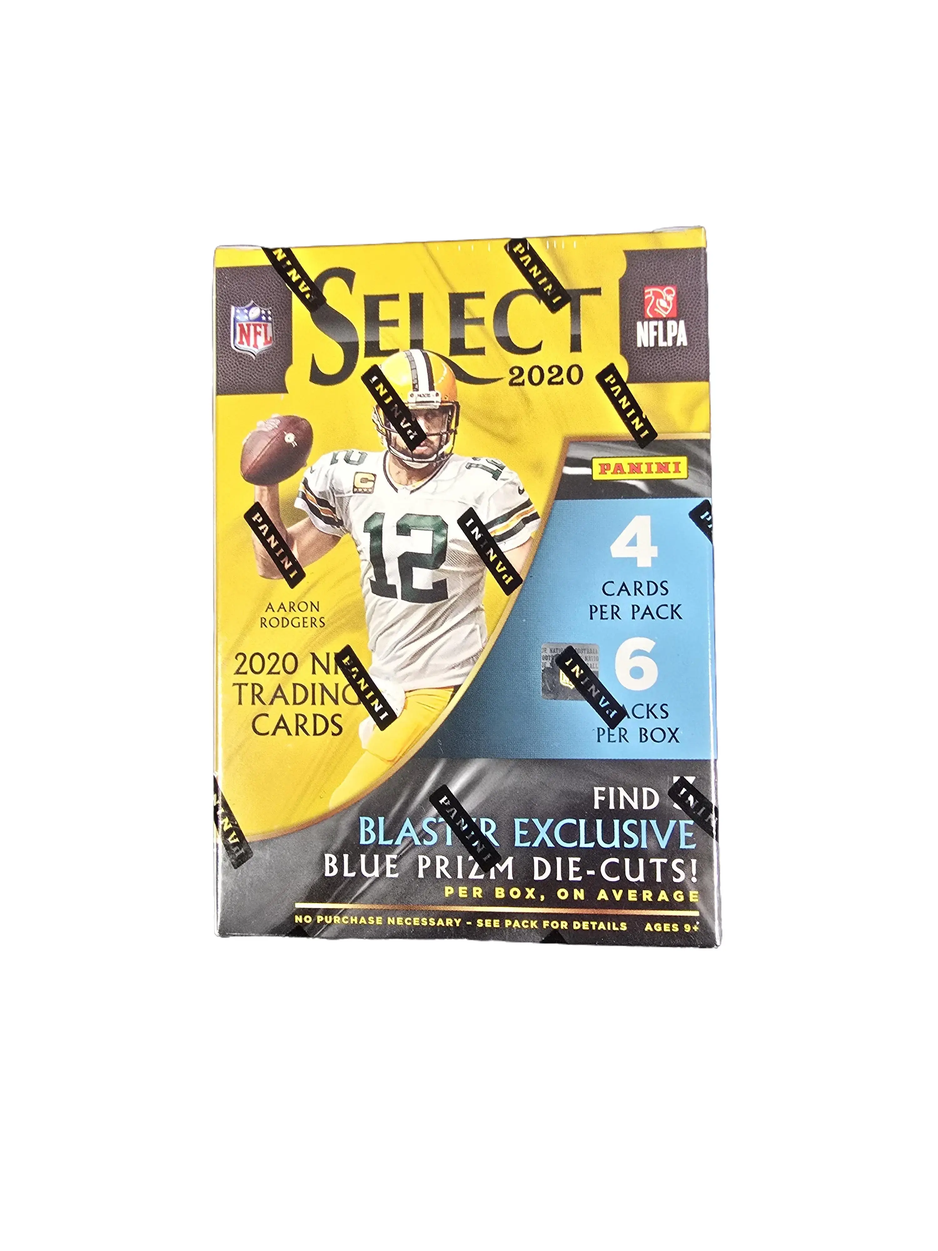2020 Panini Select Football Blaster Box (Blue Prizm Die Cuts)