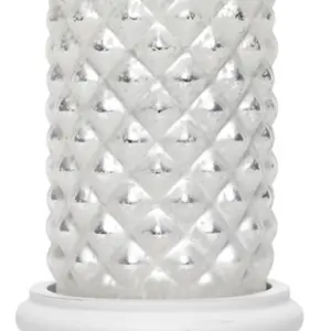 Iced white diamond home fragrance accessory