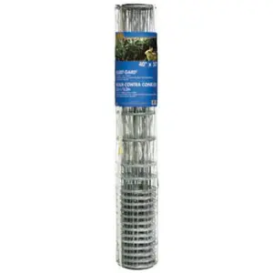 Midwest Air  28 in. x 25 ft. Welded Rabbit Gard Galvanized Wire
