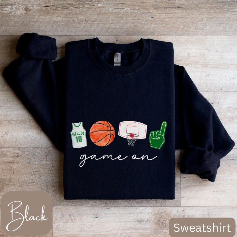 [SALE UP TO 50%] Basketball Season Sweatshirt or T-Shirt, Basketball Tis the Season Sweatshirt, Basketball Mom