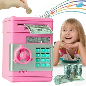 Hot Selling Kids Electronic ATM Piggy Bank, Durable Interactive Money Saving Toy, Mini Password Storage Box, Perfect Birthday & Valentine's Day Gift for Kids #SummerVibes #KidsToys