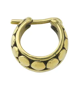 Couloir Brass Hinged Ring