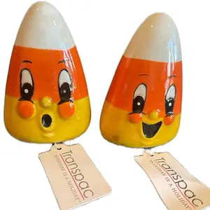 Candy corn  salt pepper shakers