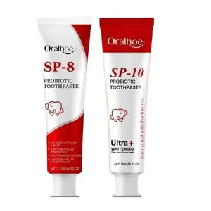 JIN SP-8/SP-10 Toothpaste for Oral Health Management, Fresh Breath, Alcohol-Free, Convenient Single Item Pack Type
