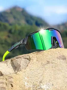 Unisex Sporty Biking Cycling Sunglasses, Trendy Casual UV Protection Sunglasses for Everyday Use, Fashion Accessories for Outdoor Activities