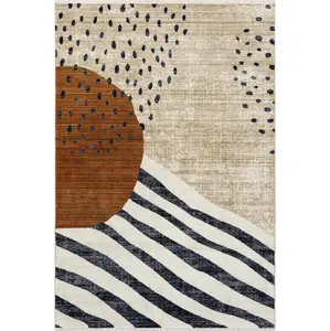 Manaslu Sunrise Fringed Area Rug Manaslu Sunrise Fringed Area Rug
