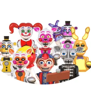 Sets of 8 PCS Game Action Figures Building Blocks Anime Figures Model Toys for Kids Boys Girls or Fans Collectors, Holiday Birthday Gift for Children