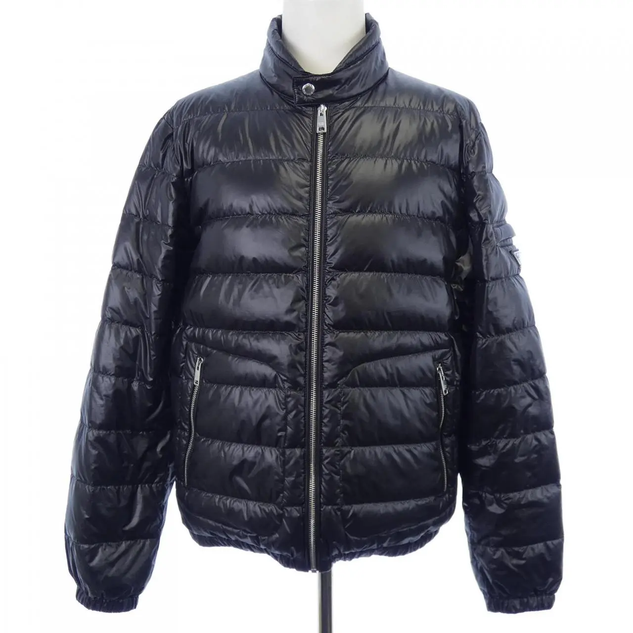 Pre-owned PRADA Nylon Small Leather Goods Down Jacket