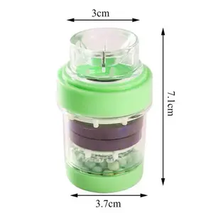 Faucet Nozzle Water Filter for Improved Water Flow and Cleaning droplets