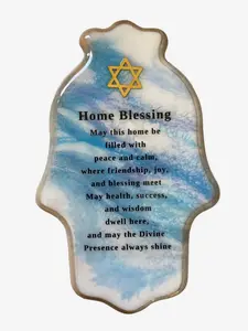 Blessing for Home Ceramic Hamsa (English) | Daria Petrov