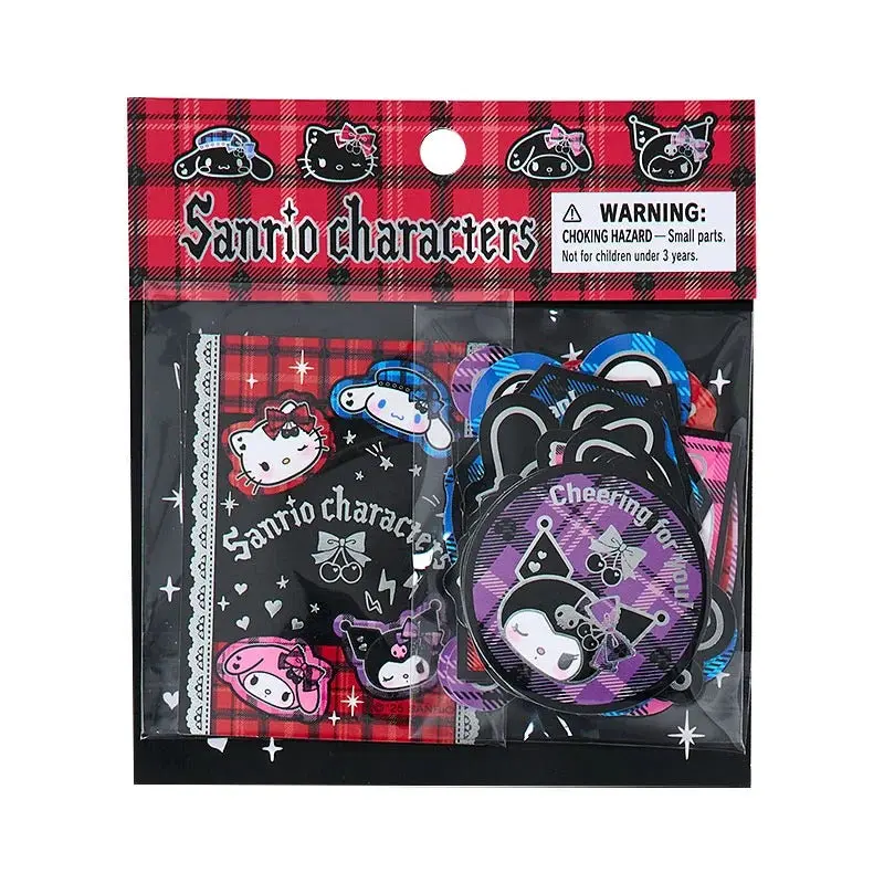 Sanrio Characters 28-pc Sticker Pack (Rock ’n’ Check Series) Sanrio Characters 28-pc Sticker Pack (Rock ’n’ Check Series)