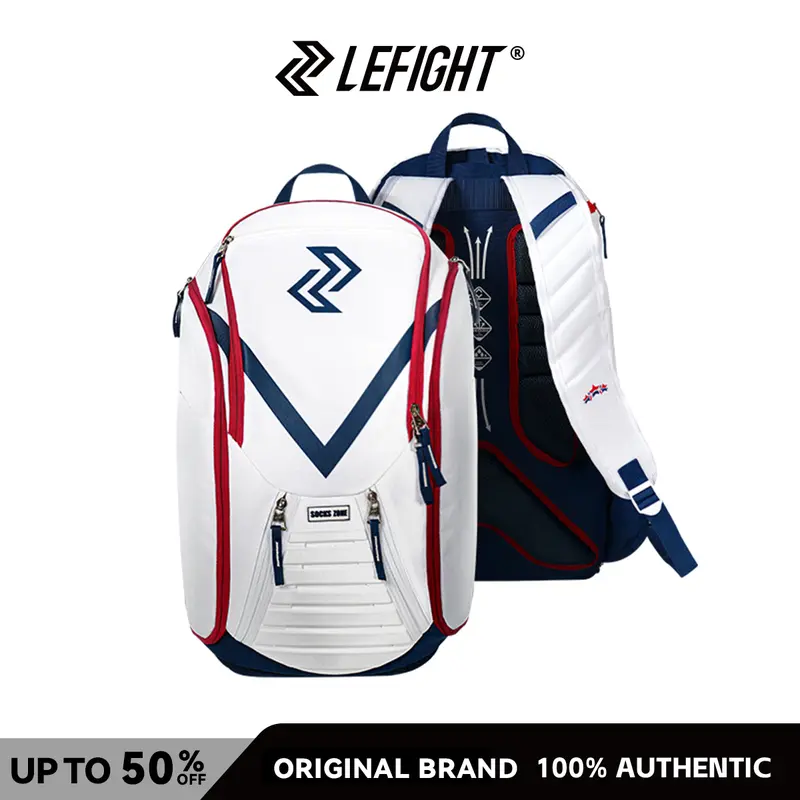 LEFIGHT Hoops Elite Pro Basketball Backpack for Men and Women Multifunctional Large Capacity Sports Training Bag with Comfortable Sponge Support Back