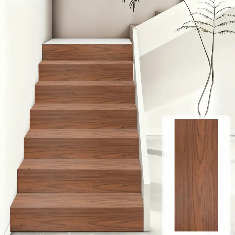 50pcs Self-Adhesive Vinyl Wood Grain Floor Tiles, Thick Peel and Stick, Multi-Color Wood Pattern, Easy Installation, Kitchen Dining Bedroom Decor