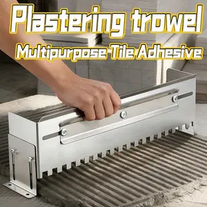 Multi-Functional Tile Scraper Tool, Stainless Steel Extendable Wall Scratch Remover, Efficient Time-Saving Design for Home Improvement