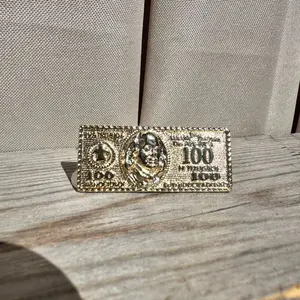 100 Bill Two Finger Ring