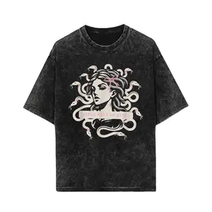 Girls Will Be Girls Medusa  Tee, Feminine Rage Boxy Crop, Feminist, Anti Trump, Womens Rights, Equality, Progressive Liberal