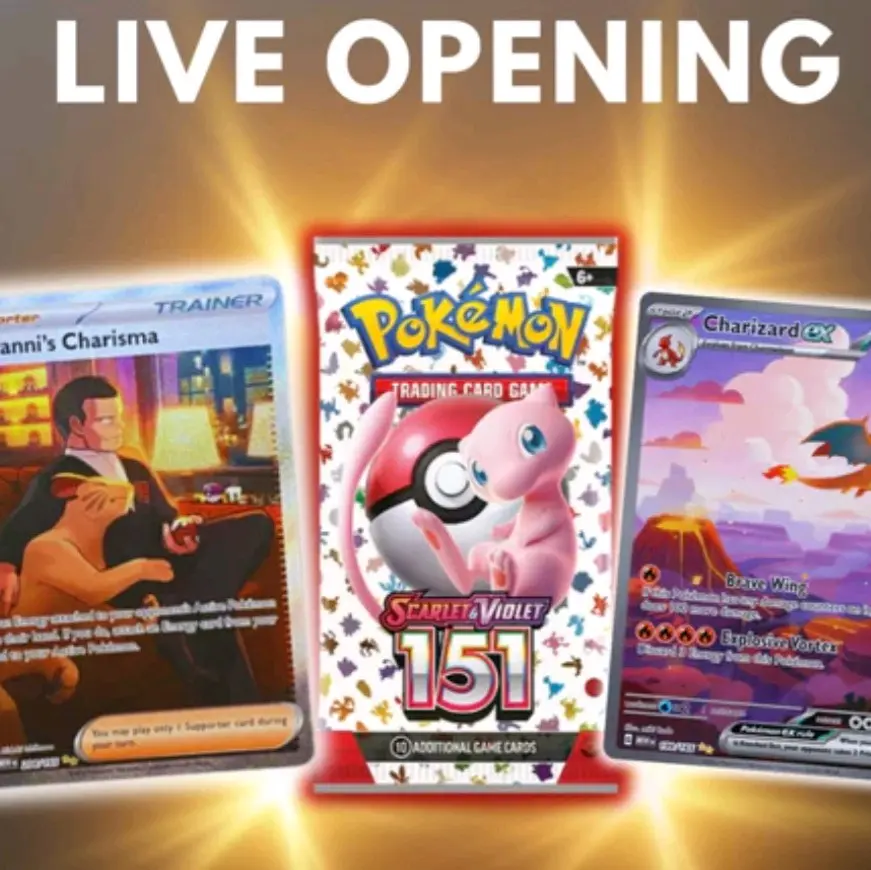 151 Booster Pack x5 - Rip Live - Pack of 5