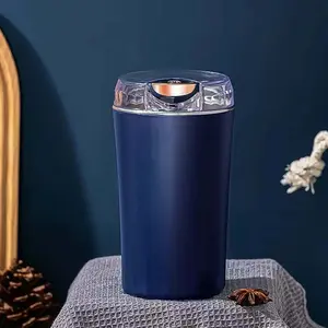 Small Electric Grain Grinder Stainless Steel Coffee Beans Nuts Grains Grinder Mill Herbs Herbs Salt Pepper Spices Powder Crusher