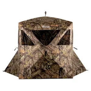 Plano Ameristep Care Taker Outdoor 2 Person Kick Out Hunting Blind, Camouflage Plano Ameristep Care Taker Outdoor 2 Person Kick Out Hunting Blind, Camouflage