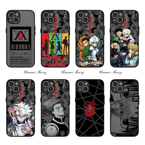 Hot Trendy Anime Hunter X Hunter Cool Phone Cases For iPhone 17 Promax Pro Air 16 Plus 15 14 13 12 11 TPU PC Black Shockproof Dustproof Protective Cover Shells Gift For Birthday Holiday Fans