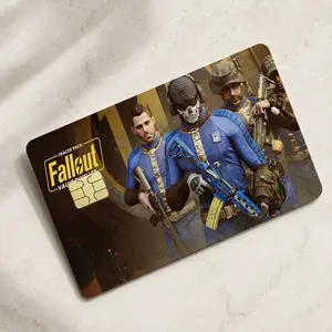 Fallout: New Vegas Credit Card Skin | Wasteland Debit Card Sticker | Retro Gaming Wallet Decal
