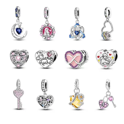 Silver Pandora Bracelet Charms TikTok Shop
