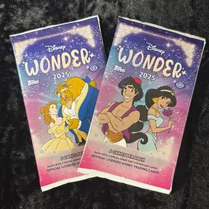 Two Packs of 2025 Topps Disney Wonder Trading Cards