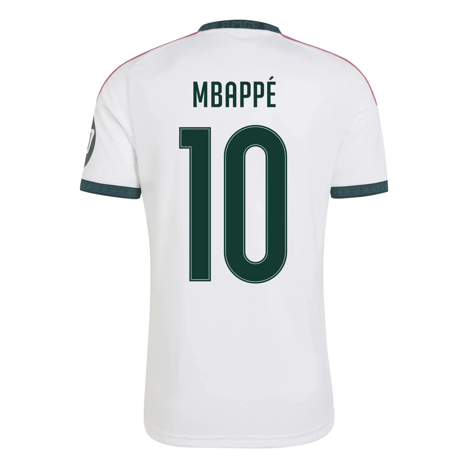 Kylian Mbappe 10 Madrid White Soccer Top – Quick-Dry Athletic Football Jersey, Custom Player Name & Number