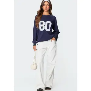 EDIKTED Roman Low Rise Slouchy Jeans - All Seasons 100% Cotton Denim Fabric Slouchy Fit Women's Fashion