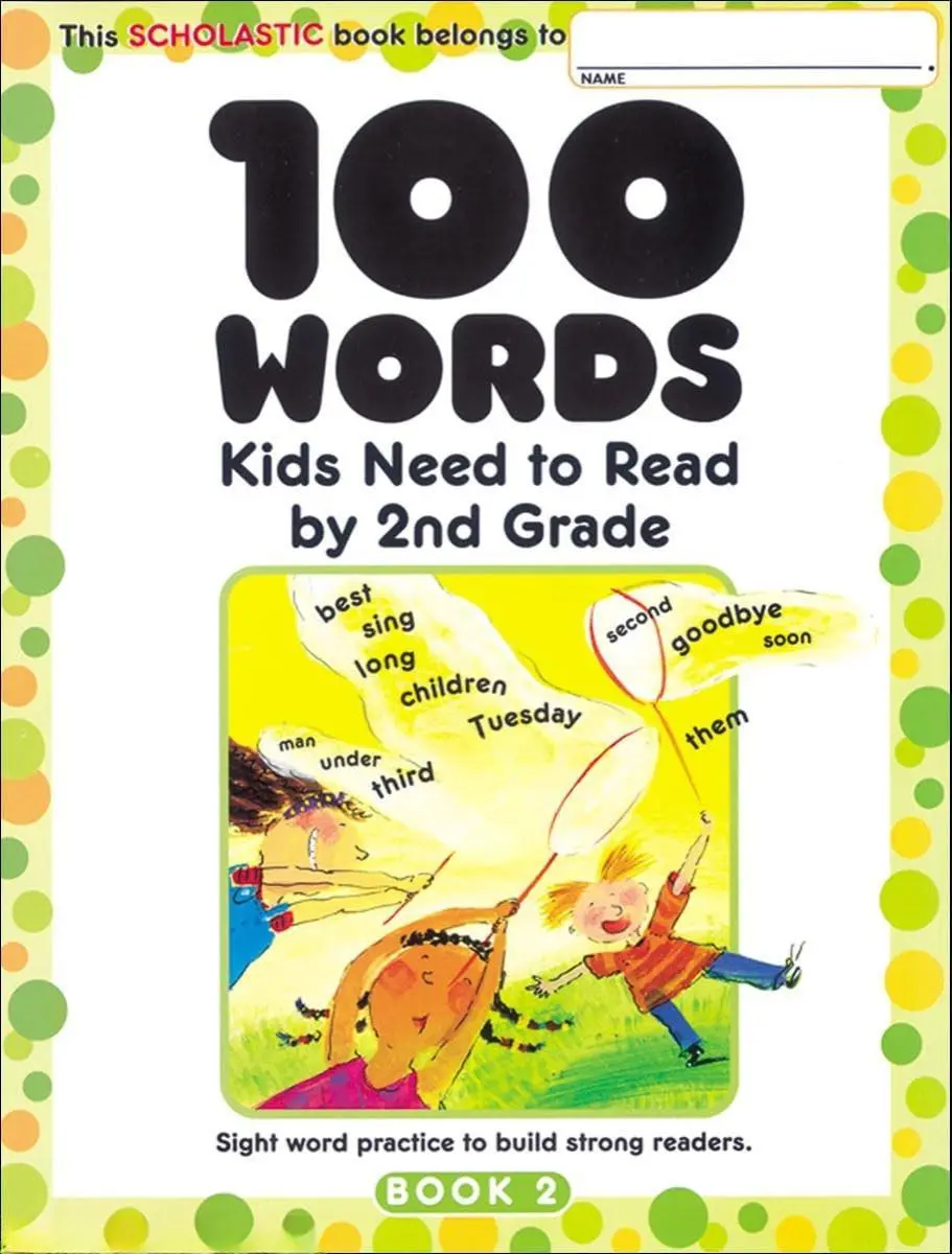 100 Words Kids Need to Read by 2nd Grade