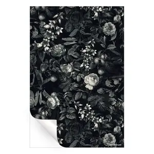 Black Forest III Peel & Stick Canvas Decal,  Stickablez Wall Art Print