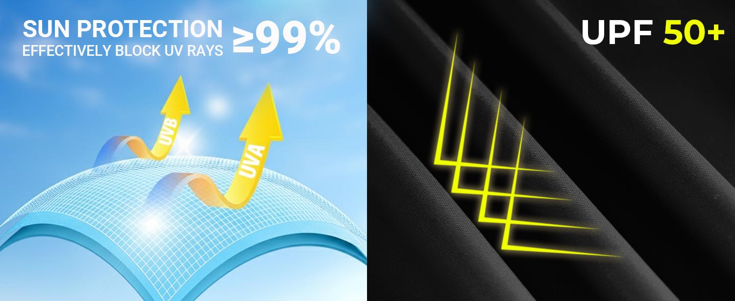 Daci Women Three Piece Rash Guard - Long Sleeve Zip up Swim Shirt Sports Bra Modest Swimsuit with Shorts