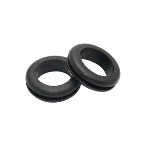 20PCS 1 Inch Rubber Grommets 3/4" ID Rubber Hole Grommet for Wiring Wires Cables Plugs Automotive