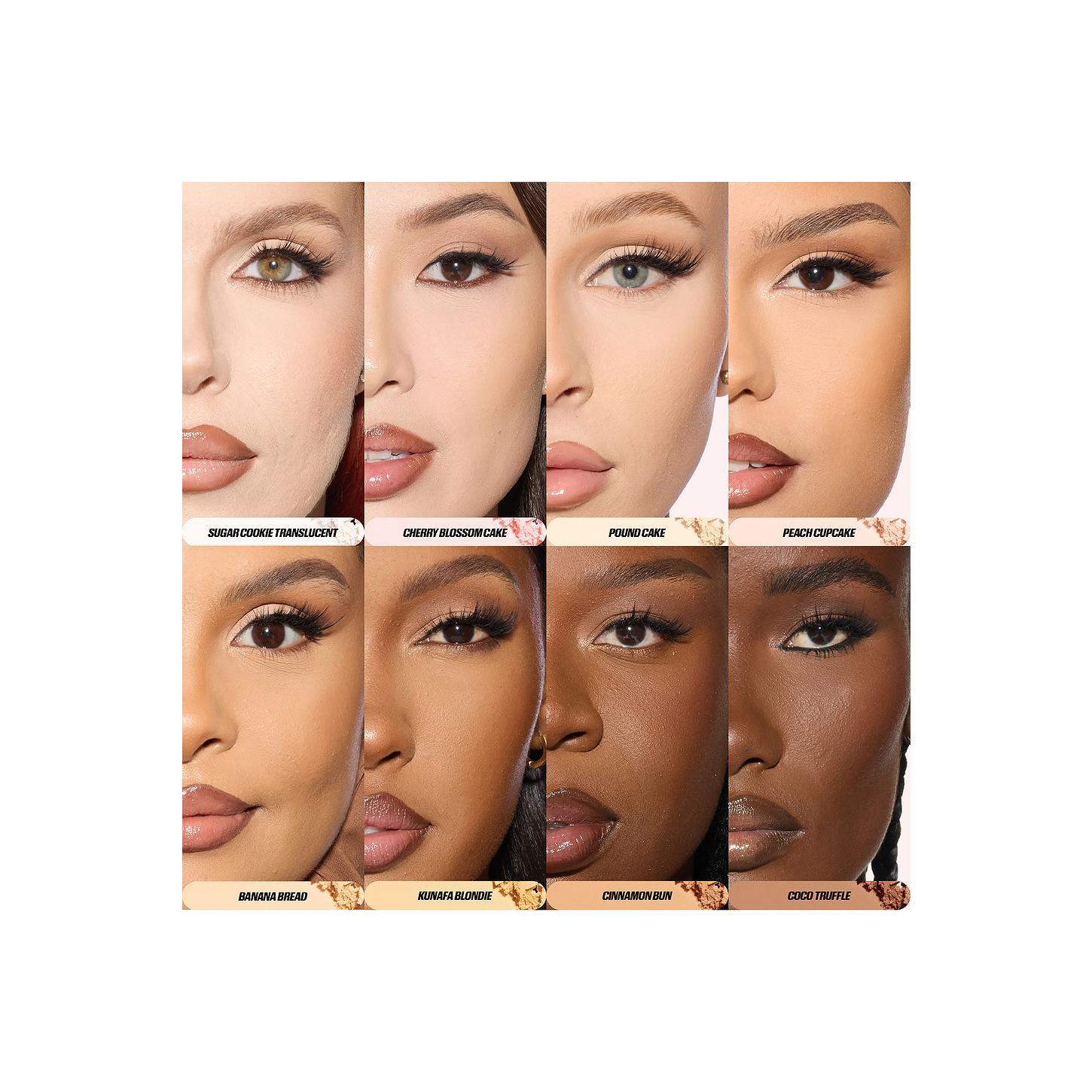 Huda Beauty Easy Bake Pressed Powder in Kunafa Blondie