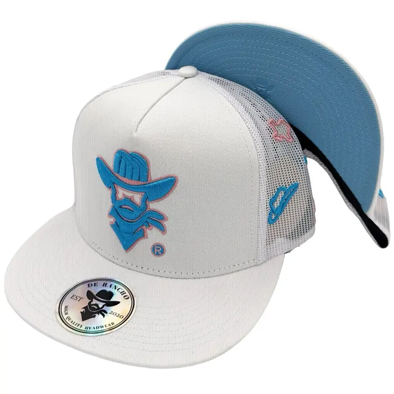 De Rancho Ghost Ranger Hat (White) DR185