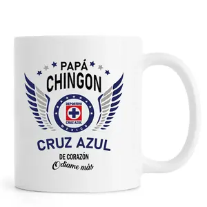 Funny Mexican Dad Mug, Papá Chingón Coffee Cup, Cool Gift for Proud Father, Latino Dad Present