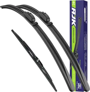 Wiper Blades for Chevrolet Suburban 2015 2016 2017 2018 2019 2020, 3 Piece All Weather OEM Quality Automotive Replacement Front and Rear Windshield Wiper Blades for My Car